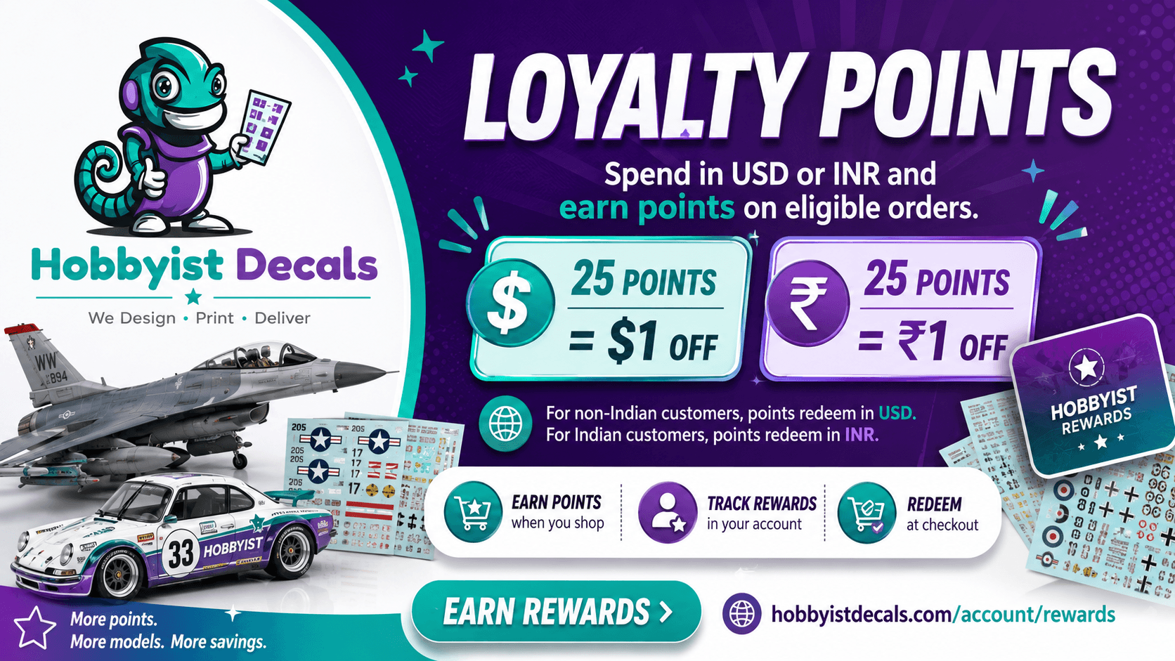 Loyalty Points promotion poster