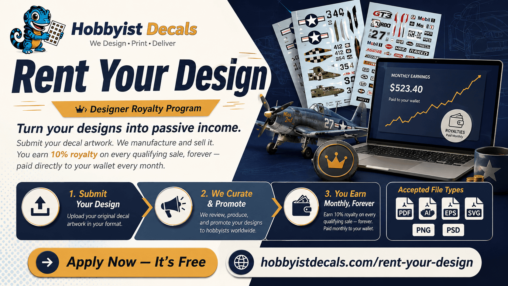 Rent Your Design promotion poster
