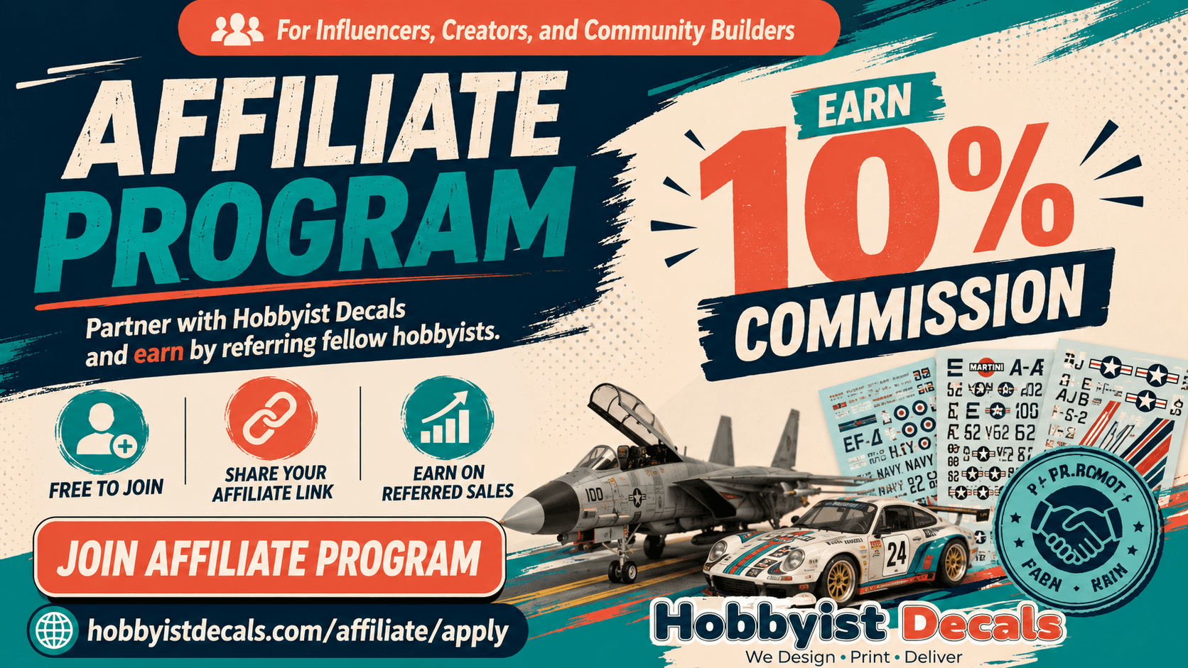 Affiliate Program promotion poster