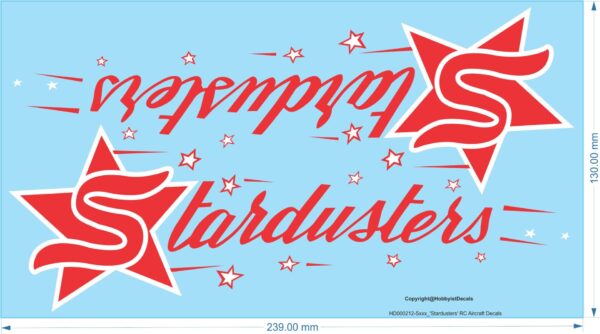 Stardusters' RC Armor Decals - Water Decal & Vinyl Decals - Waterslide