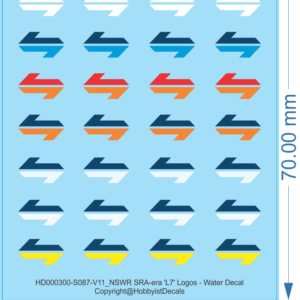 NSWR SRA-era 'L7' Logos