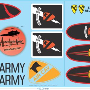 Col. Kilroy's UH-1D Huey Decals (1/18 - 1/72)