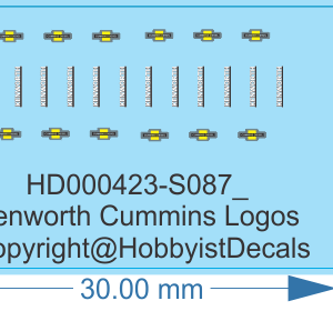 Kenworth and Cummins Logos: Precision Decals