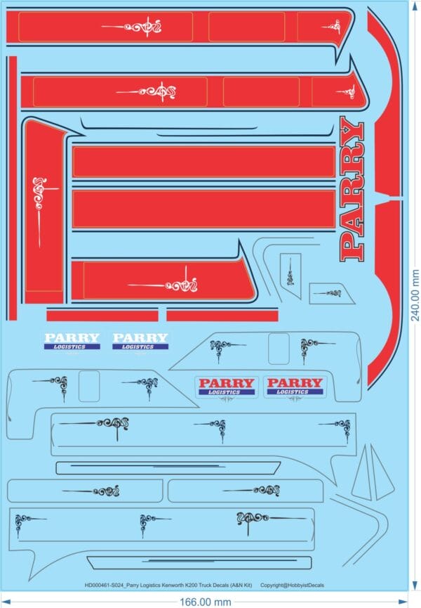 Parry Logistics Trucks to Life: Precision Decals