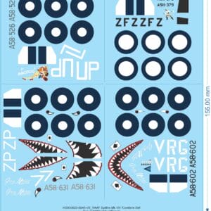 RAAF Spitfire Mk. VIII & Mk. III Decals