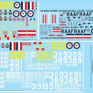 RAAF Bell UH-1B Iroquois Huey B (Vietnam) Helicopter - 1/18 1/32 1/35 1/24 - WD