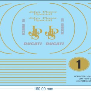 Ducati JPS livery decals